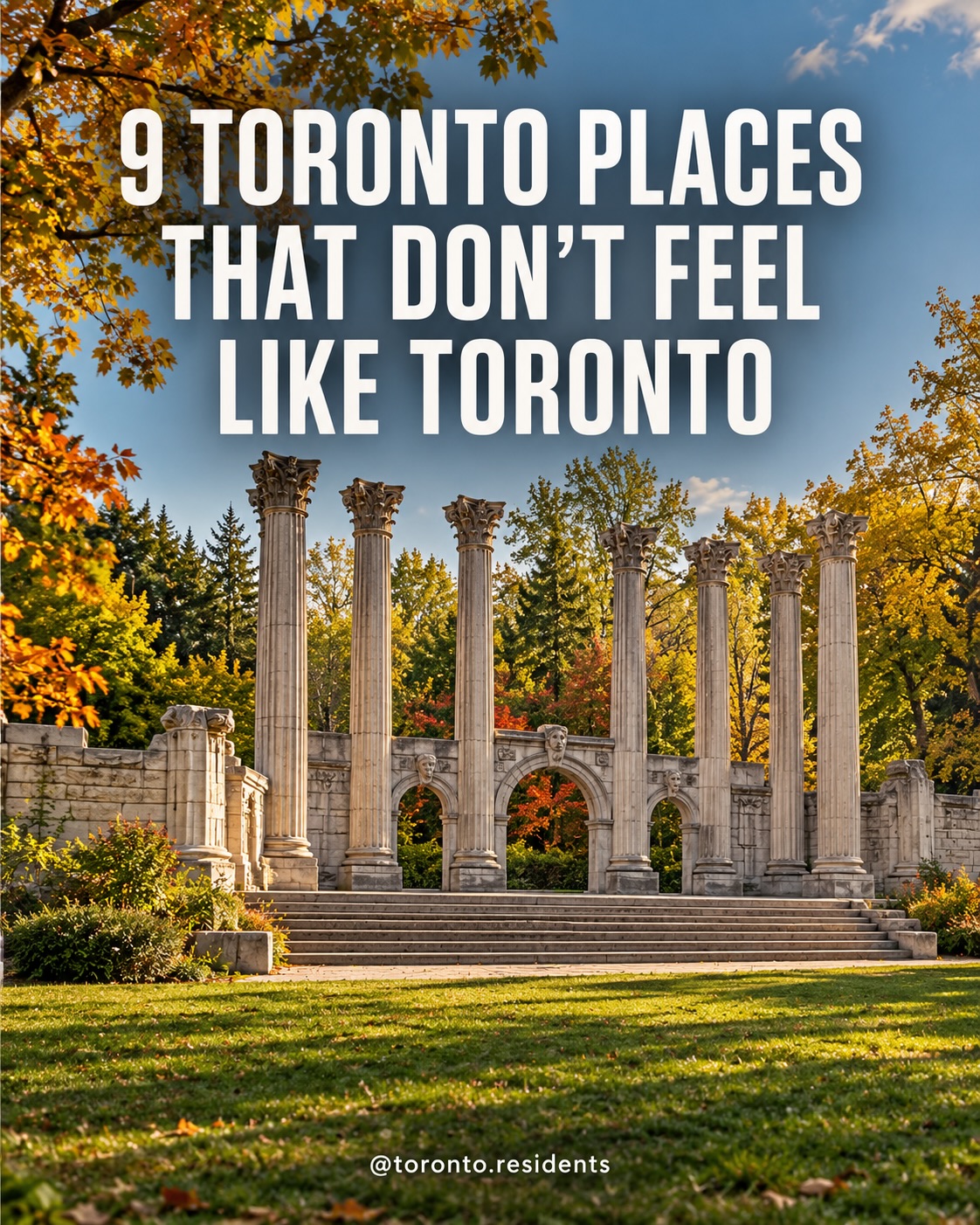 Toronto's Unique Spots Offering a Different Vibe