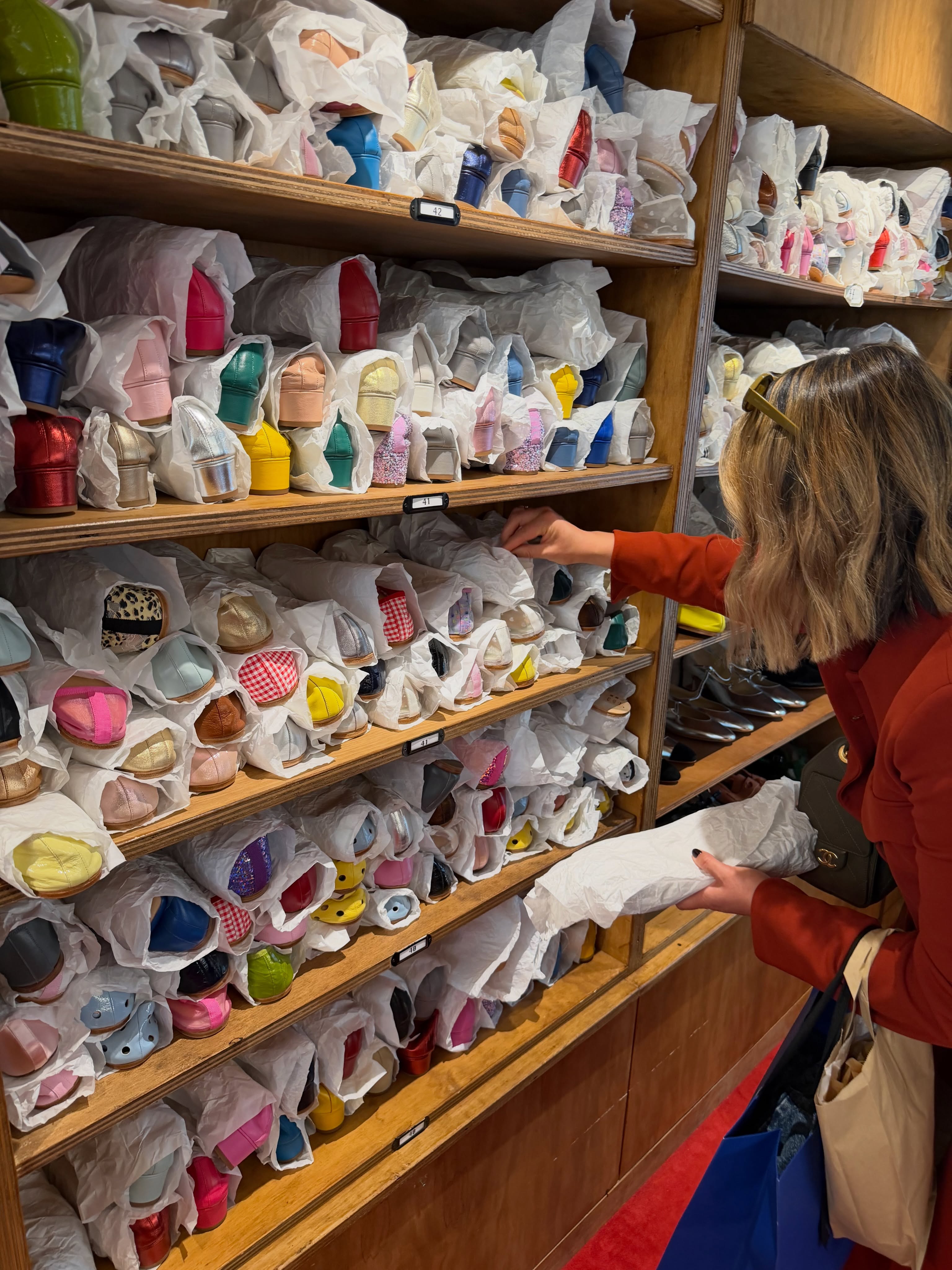 Parisian Ballet Flat Shopping Experience
