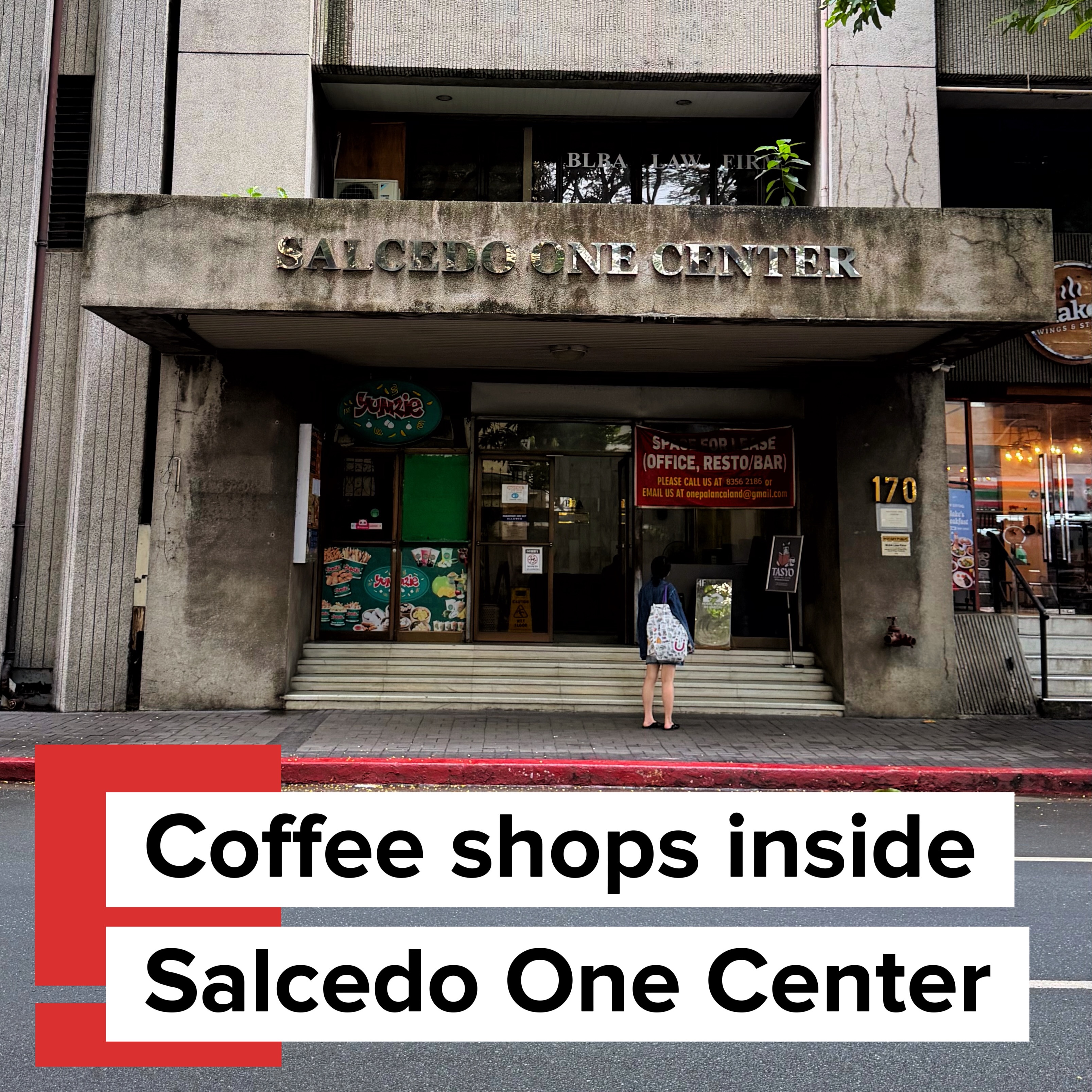 Salcedo One Center's Cafes Offer Diverse Ambiance