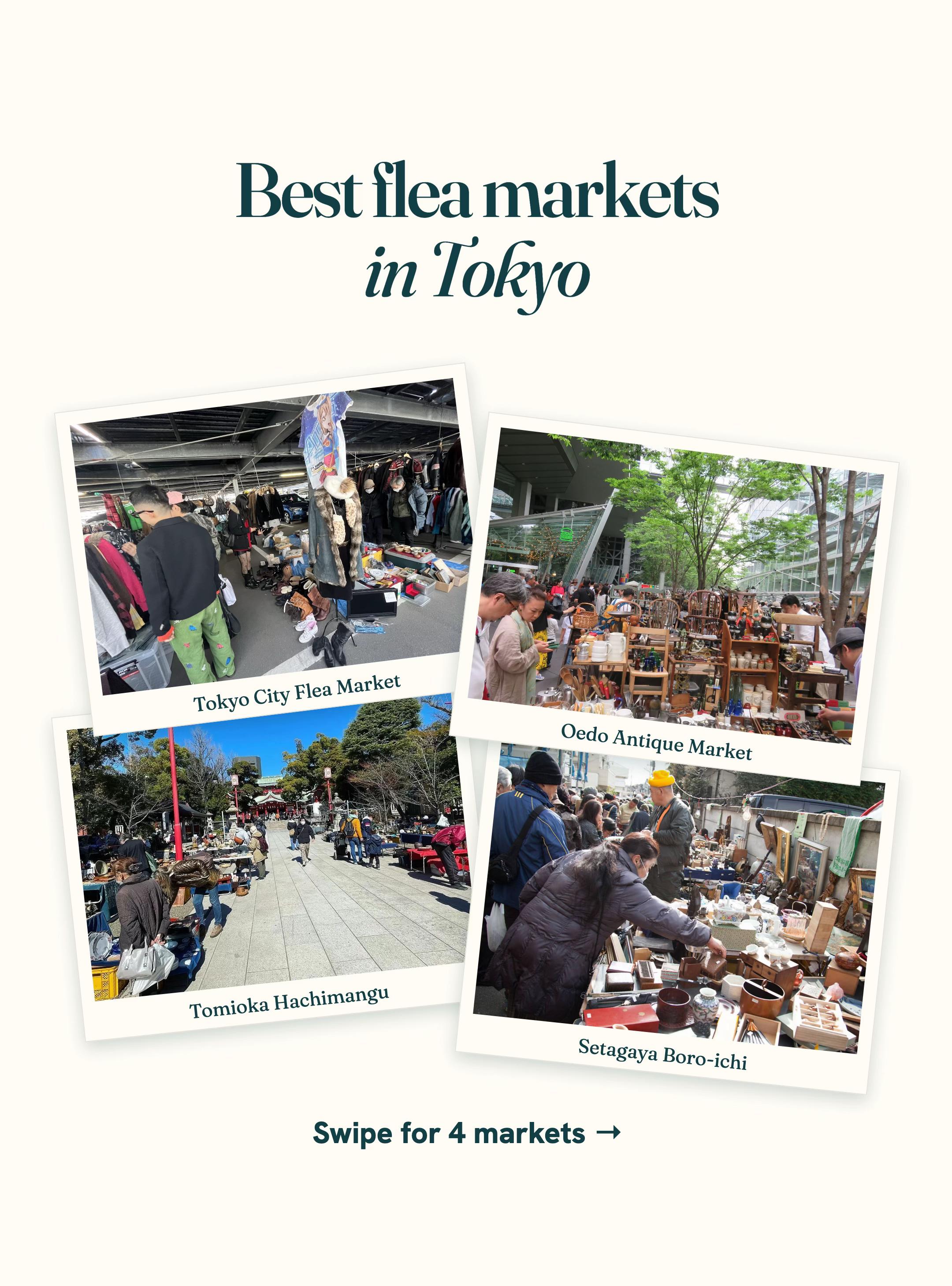 Tokyo's Best Antique and Flea Markets