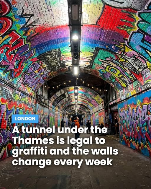 London's Legal Graffiti Tunnel