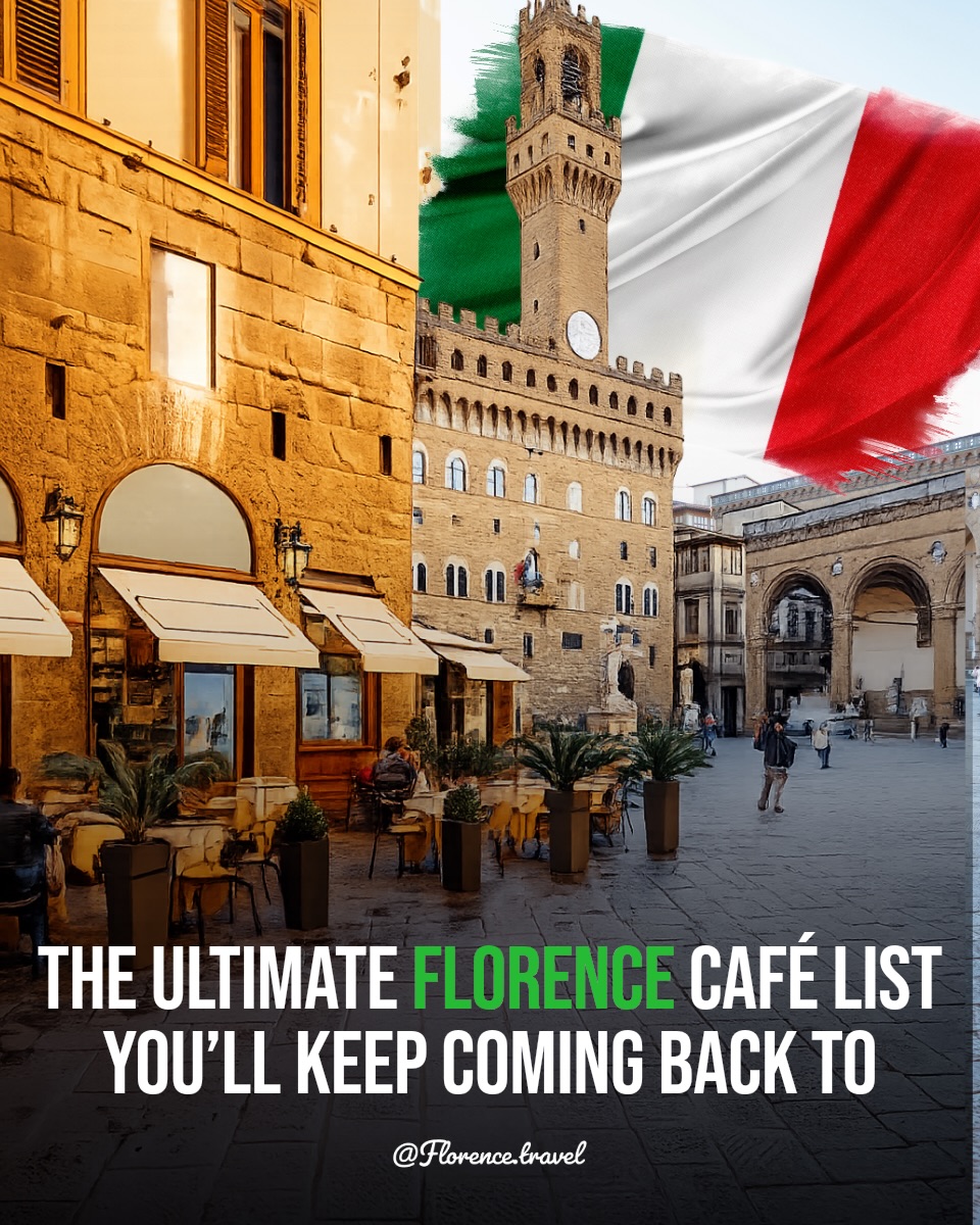 Nine Florentine Cafes Offer Historic Ambiance and Treats