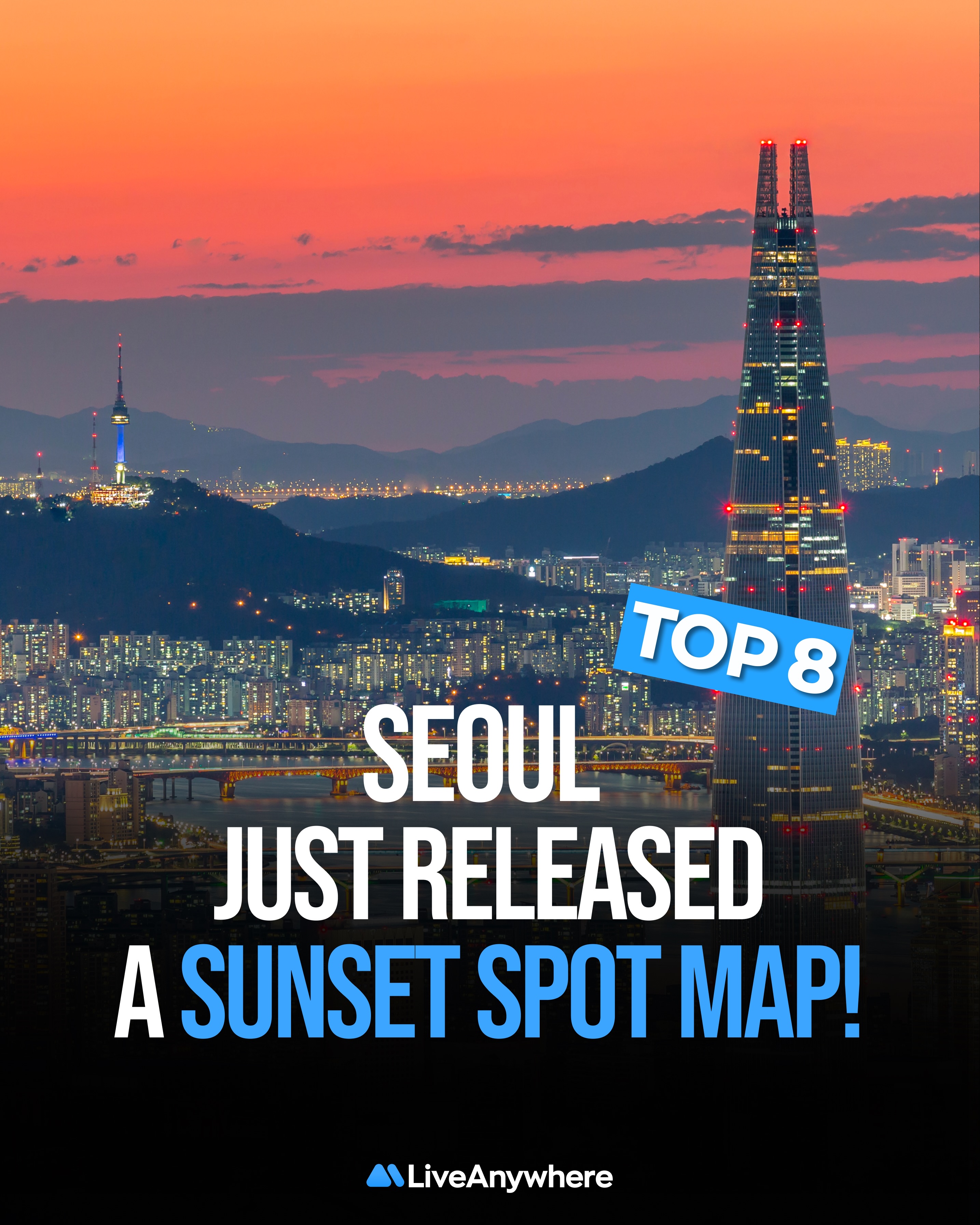 Seoul's Best Sunset Viewing Spots Along Hangang River
