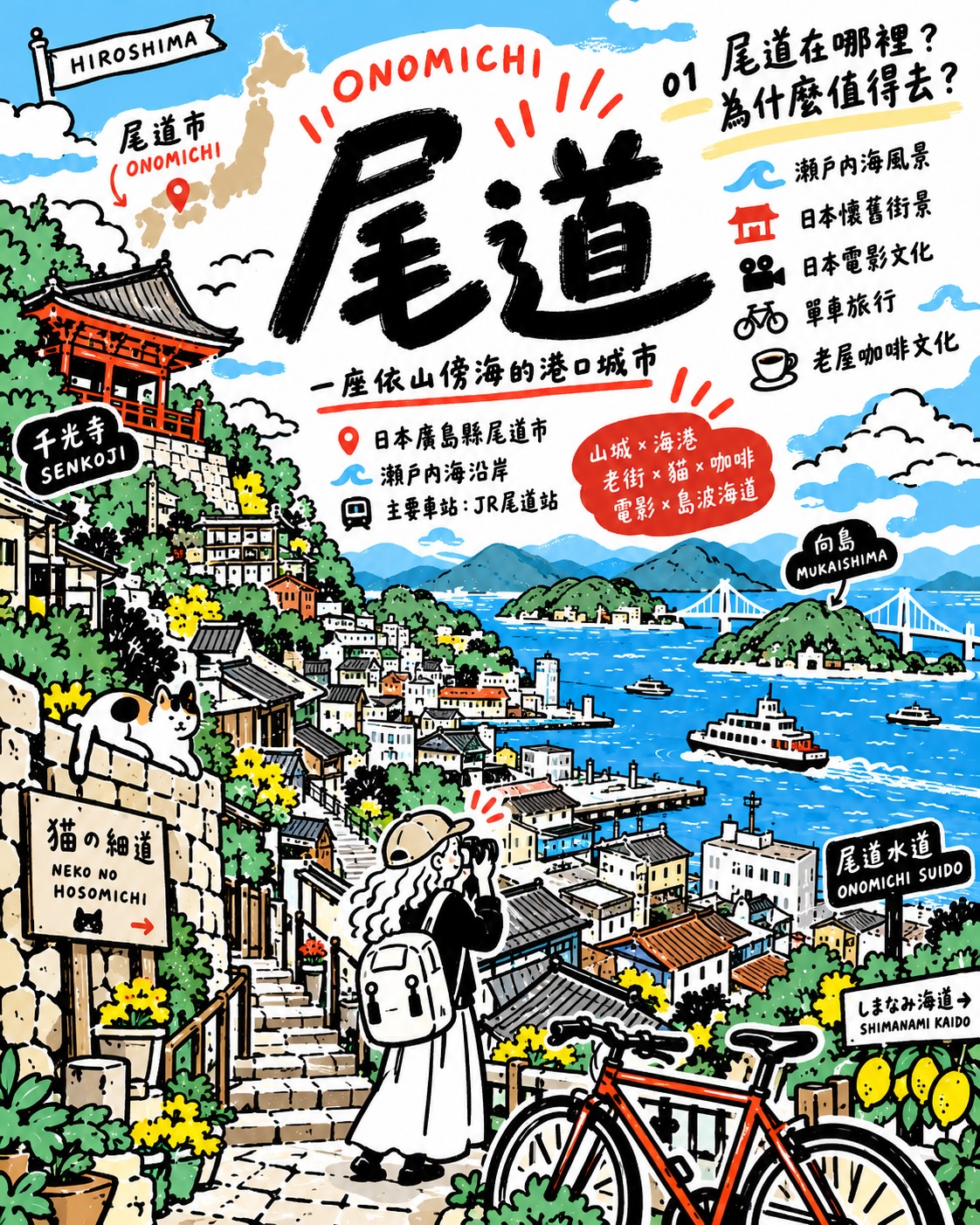 Onomichi: A Nostalgic Port Town Travel Guide