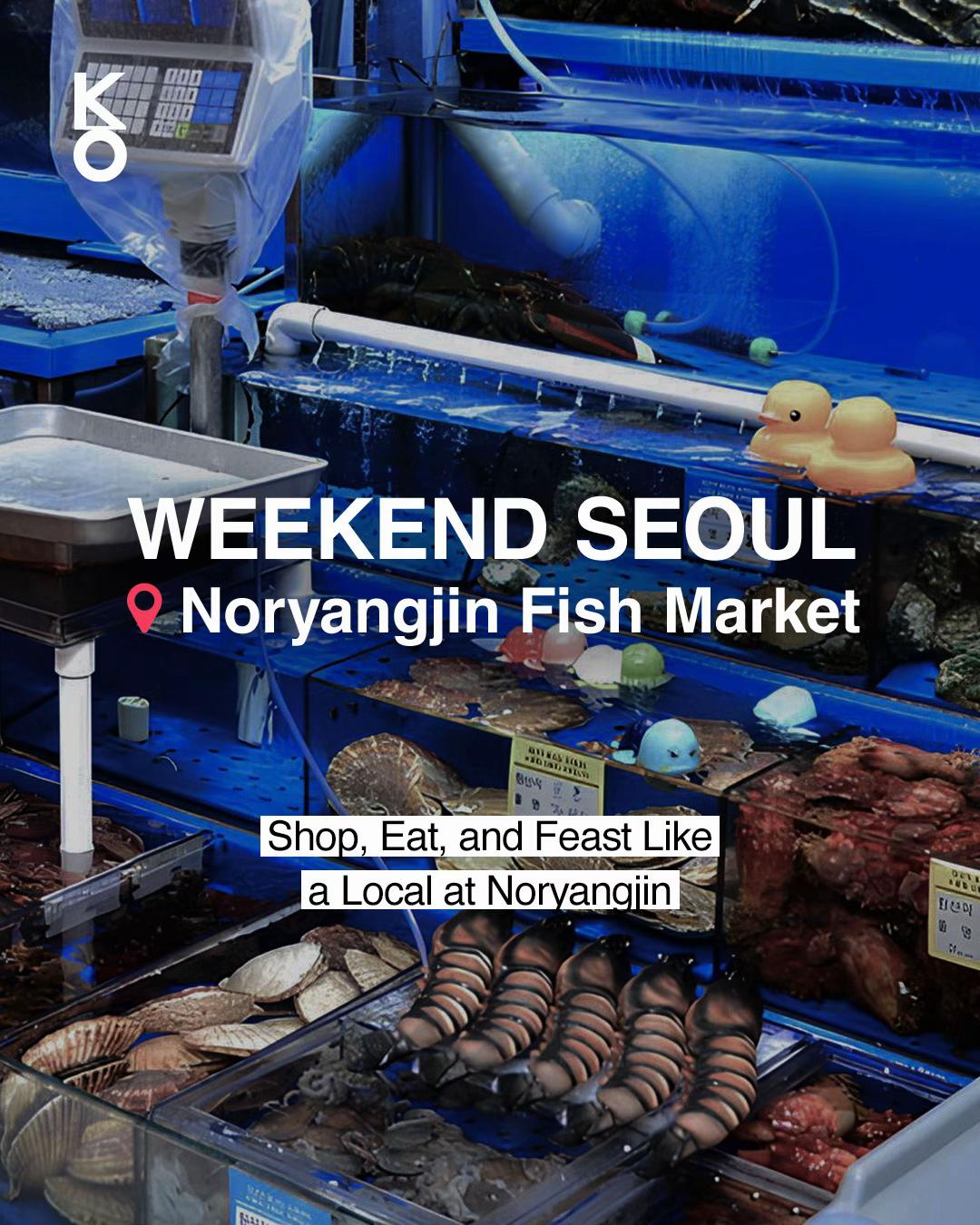 Seafood Delights At Noryangjin Fisheries Wholesale Market