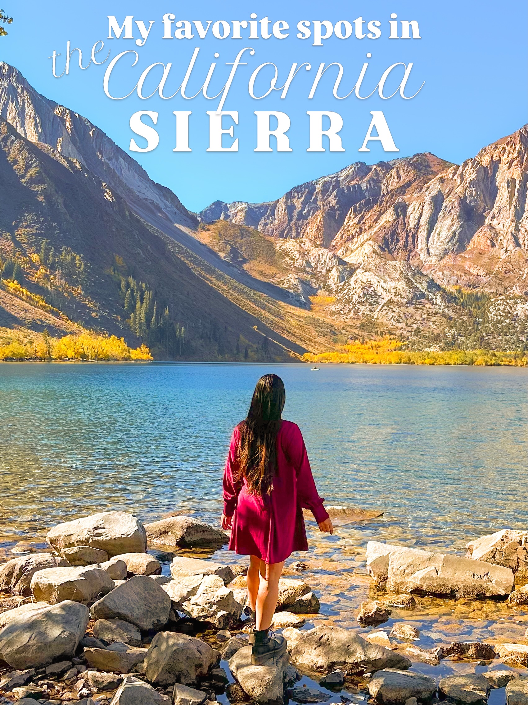 Sierra Nevada's Golden Aspens For Fall Photography