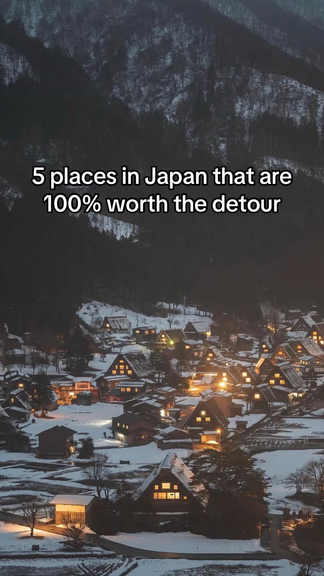 Detour-Worthy Japanese Destinations Beyond the Classics