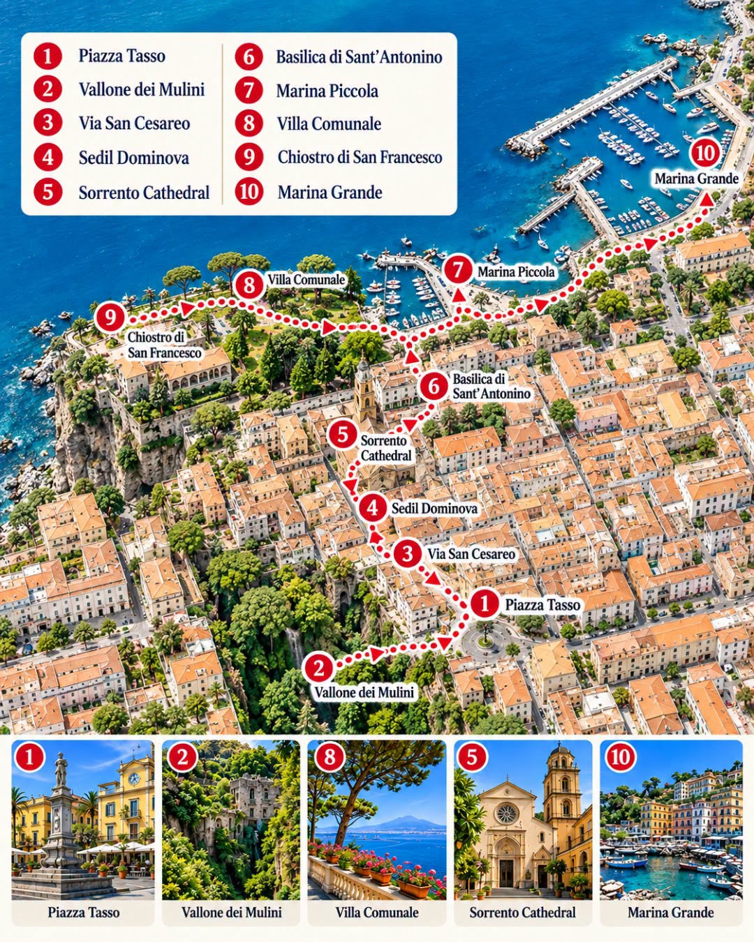 Sorrento Walking Tour: A Day's Itinerary