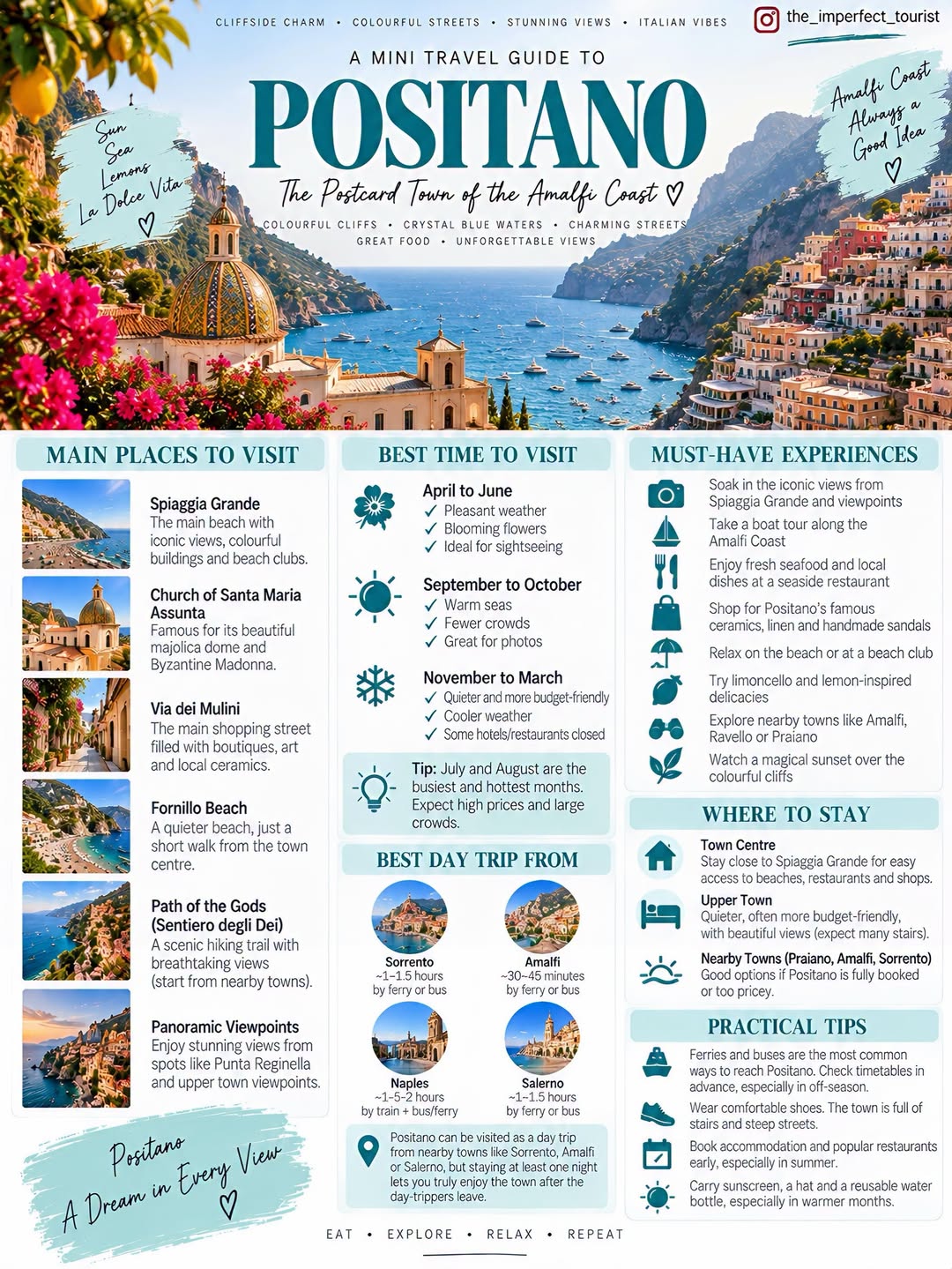 Italian Coastal Gems: Positano and Amalfi Exploration