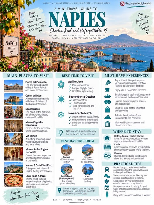 Naples and Amalfi Coast: Unforgettable Italian Destinations