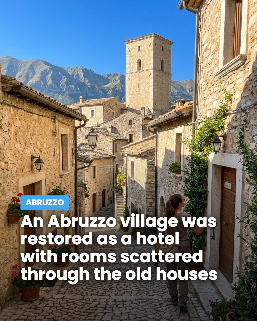 Italian Village Offers Unique Scattered Hotel Stays