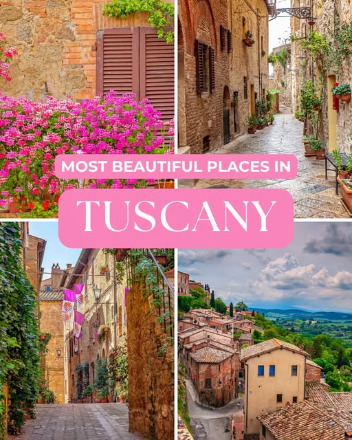 Beautiful Scenes From Tuscany Italy
