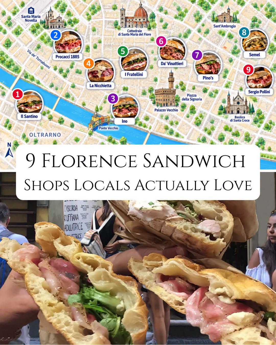 Florence's Top Sandwich Spots and Landmarks