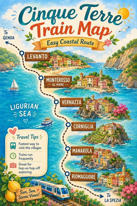 Cinque Terre Villages And Ligurian Coast