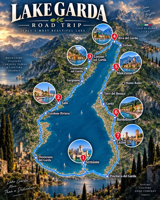 Lake Garda Road Trip Through Towns And Mountains
