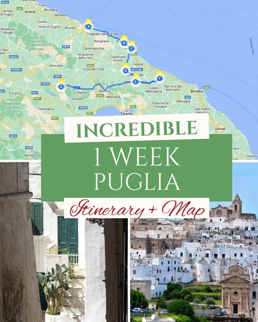 Italian Towns: Molfetta, Bisceglie, and Trani