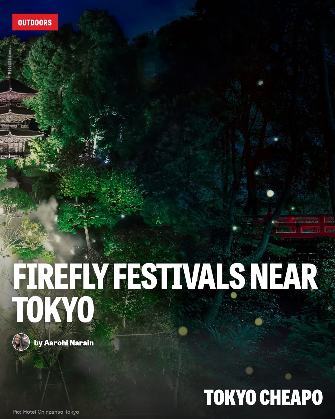 Tokyo Area Firefly Viewing Spots And Festivals