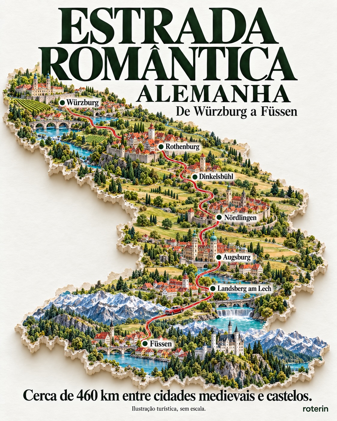 Romantic Road: Germany's Medieval Cities and Castles