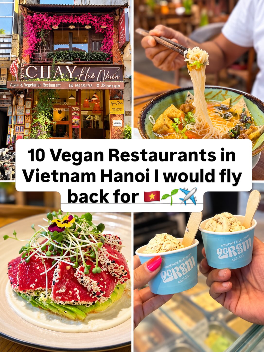 Hanoi's Vibrant Vegan Food Scene