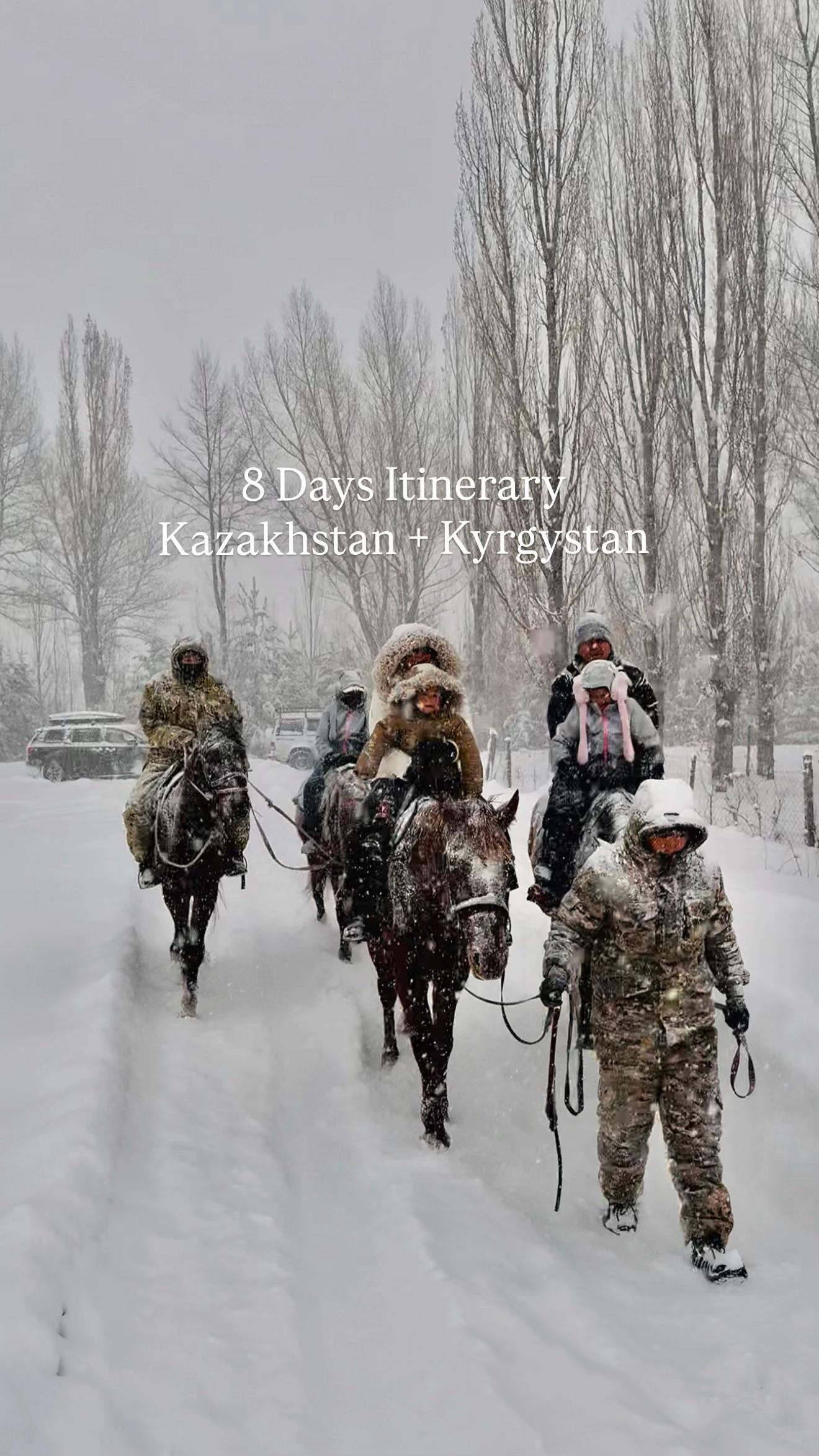 Kazakhstan & Kyrgyzstan Family Winter Adventure Itinerary