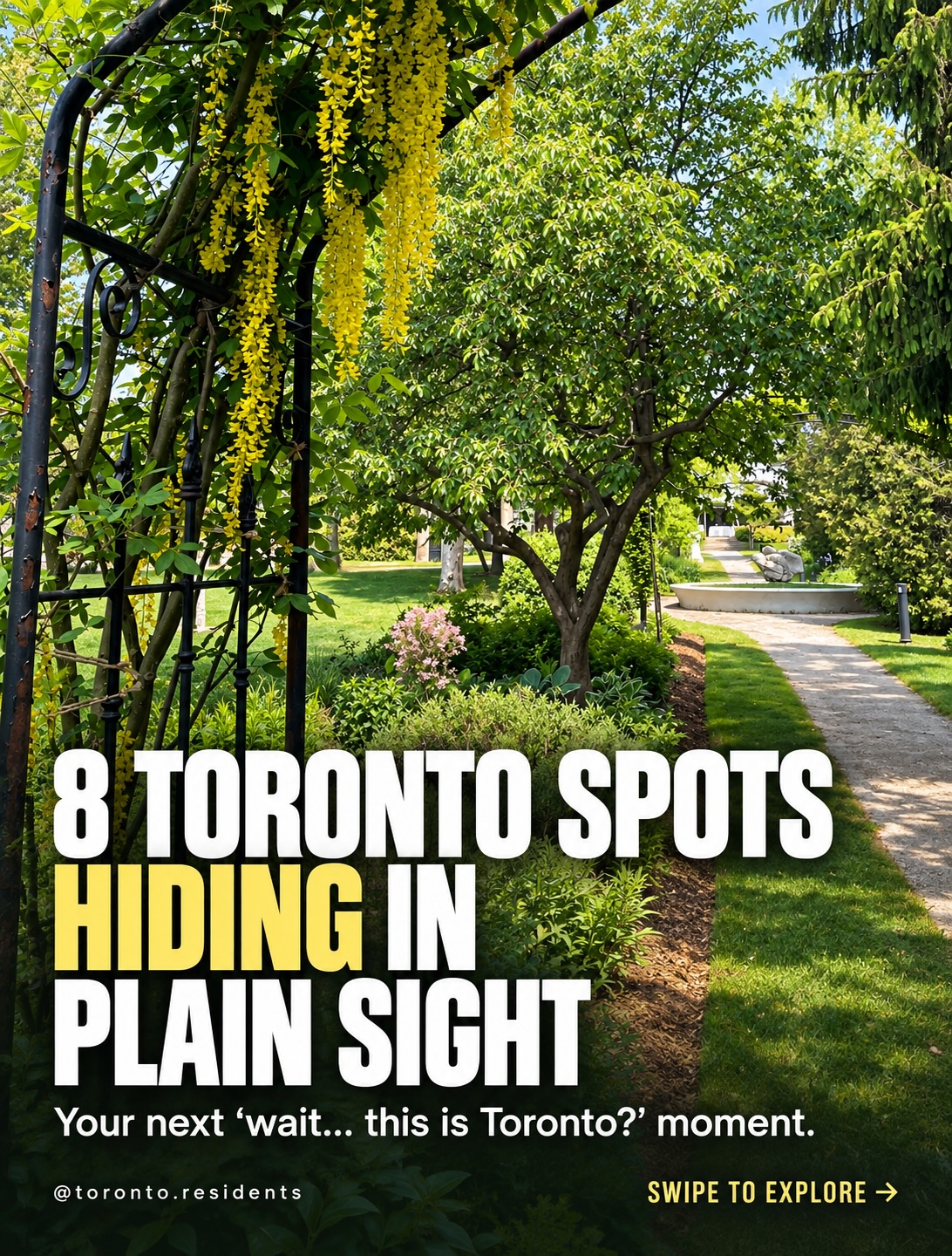Eight Toronto Gardens and Parks To Explore