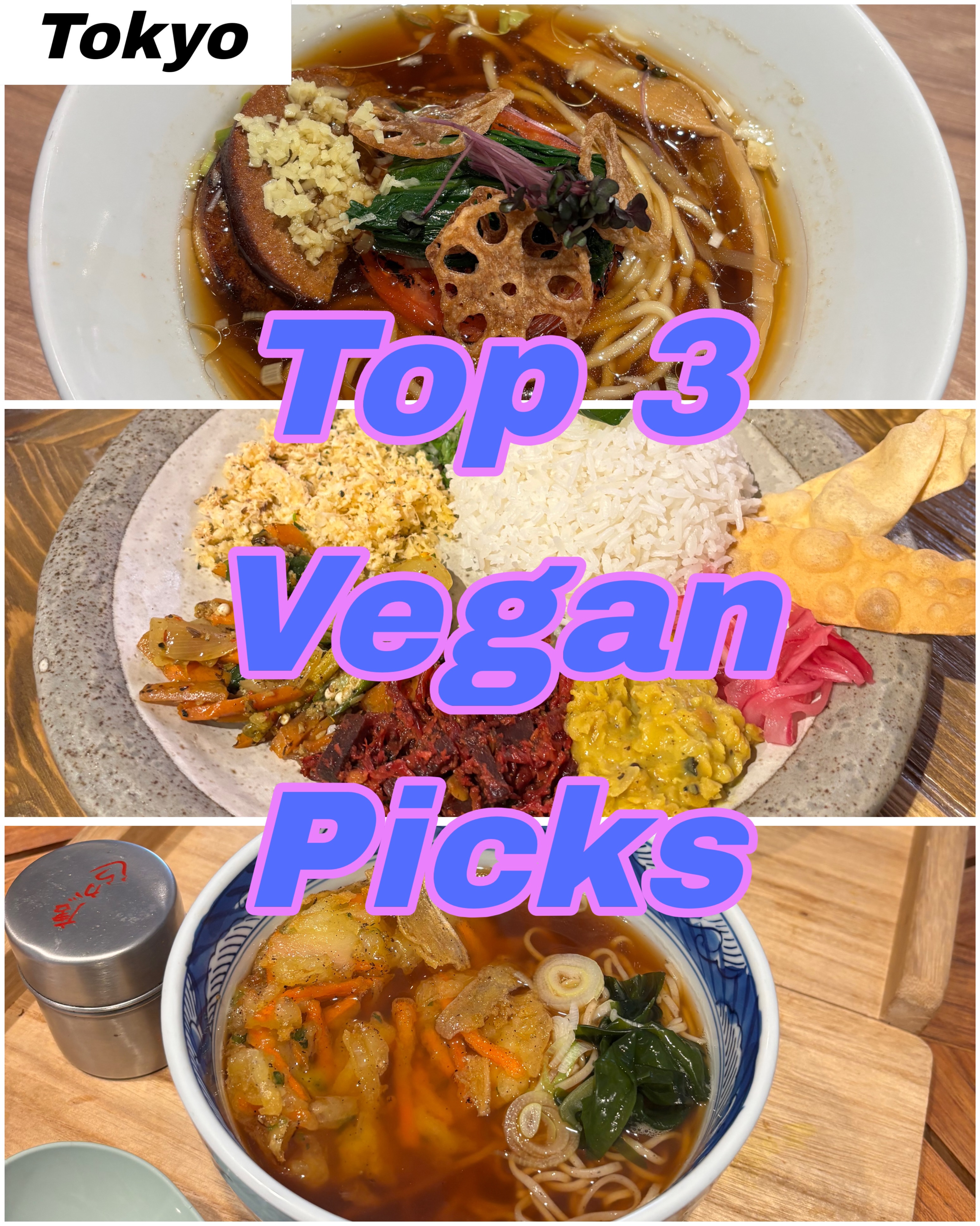 Tokyo's Top Vegan Restaurants: Ramen, Soba, and Curry