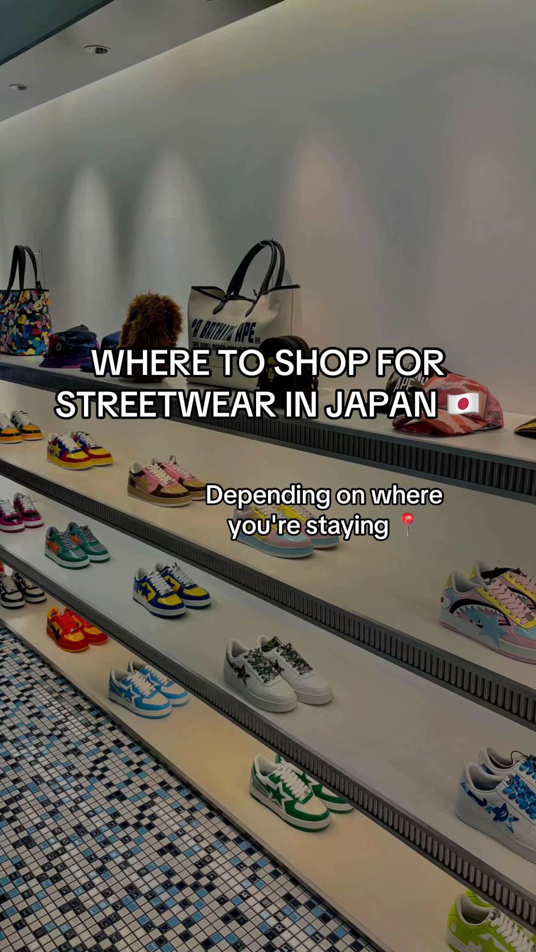 Streetwear and Vintage Shopping Guide Across Japan