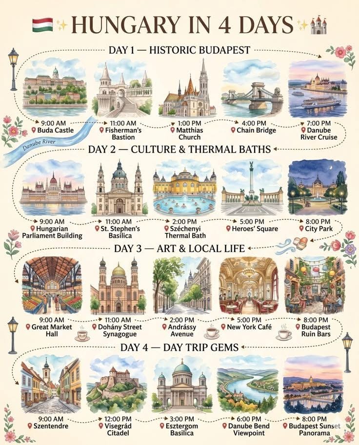 Budapest And Danube Bend: A Four-Day Hungarian Itinerary