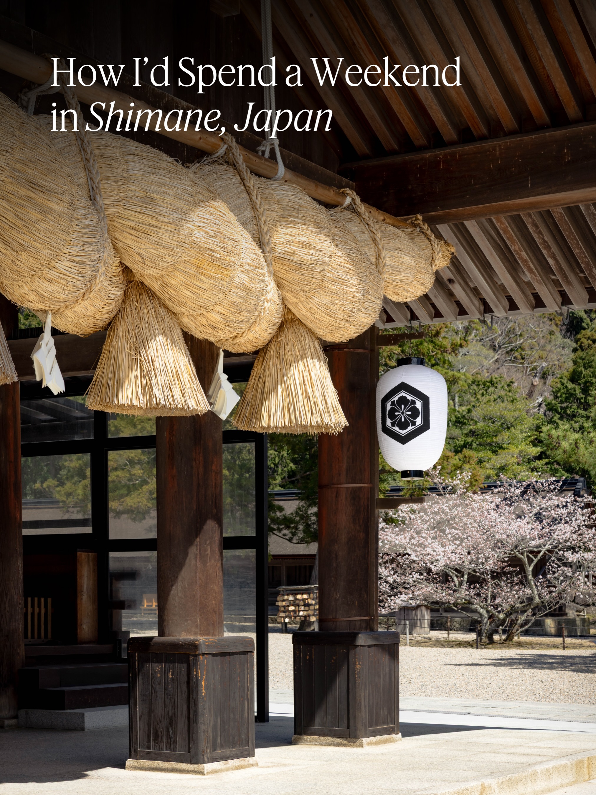 Shimane's Cultural Gems: Shrines, Castles, and Craftsmanship