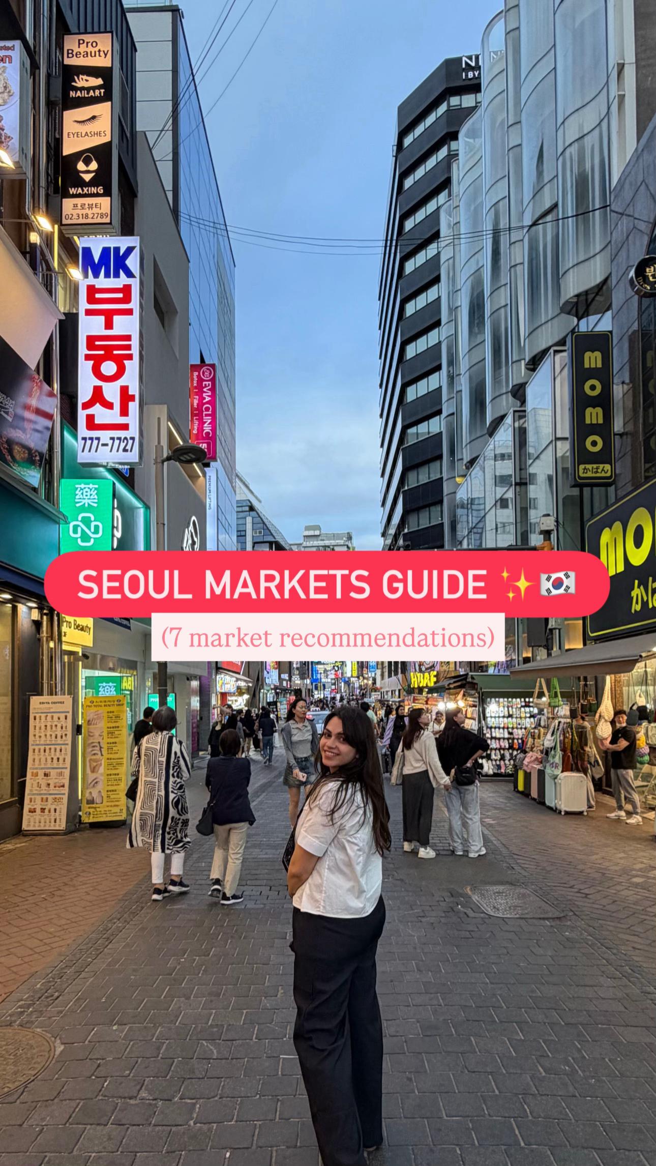 Seoul's Diverse Markets Offer Food, Shopping, and Antiques