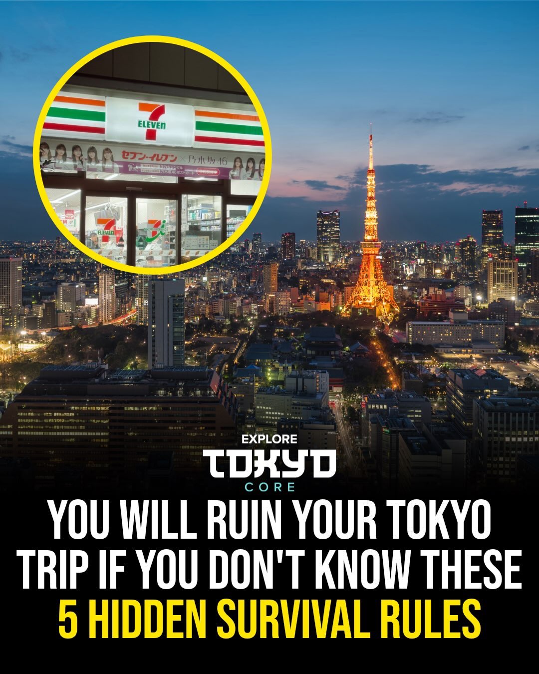 Tokyo’s Free Views, Gardens, and Convenience Store Tips