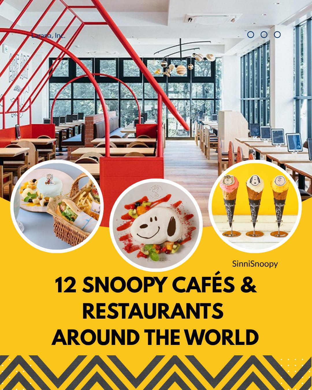 Explore Snoopy Cafes Around The World