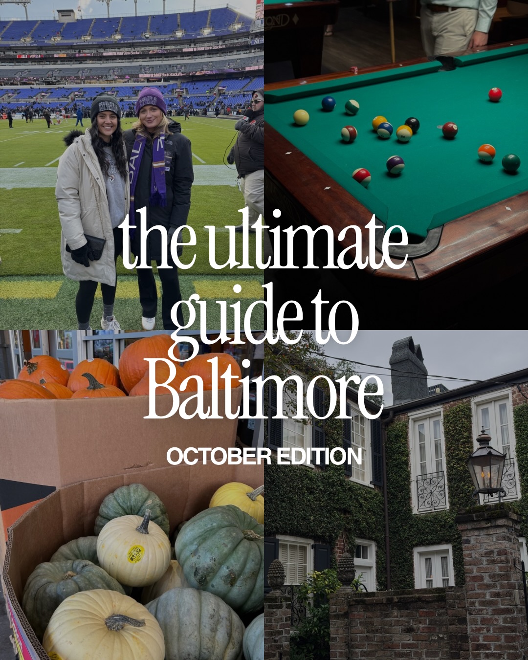 Baltimore's October Guide: Fall Fun And Dining