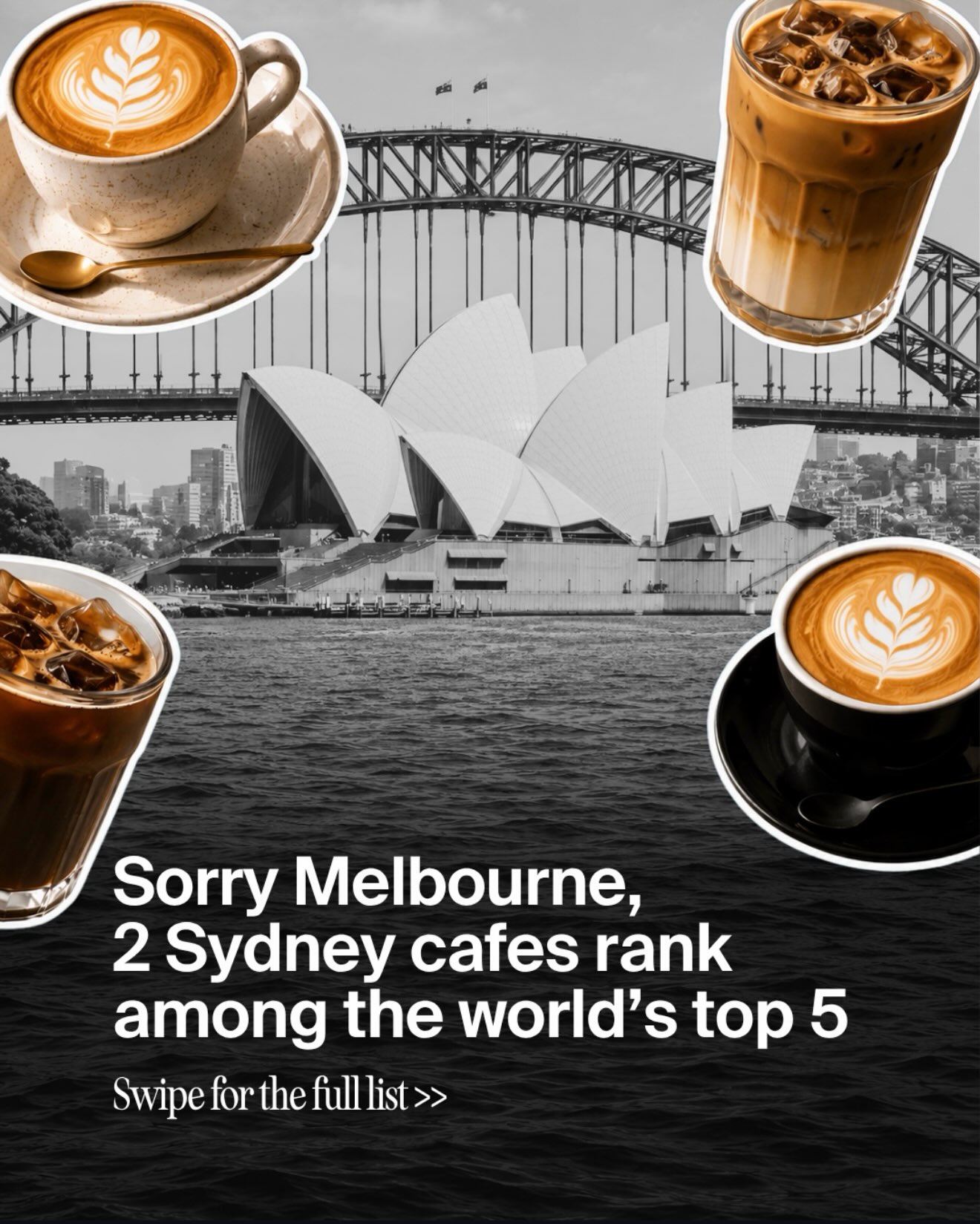 Australian Cafes Lead Global Coffee Rankings
