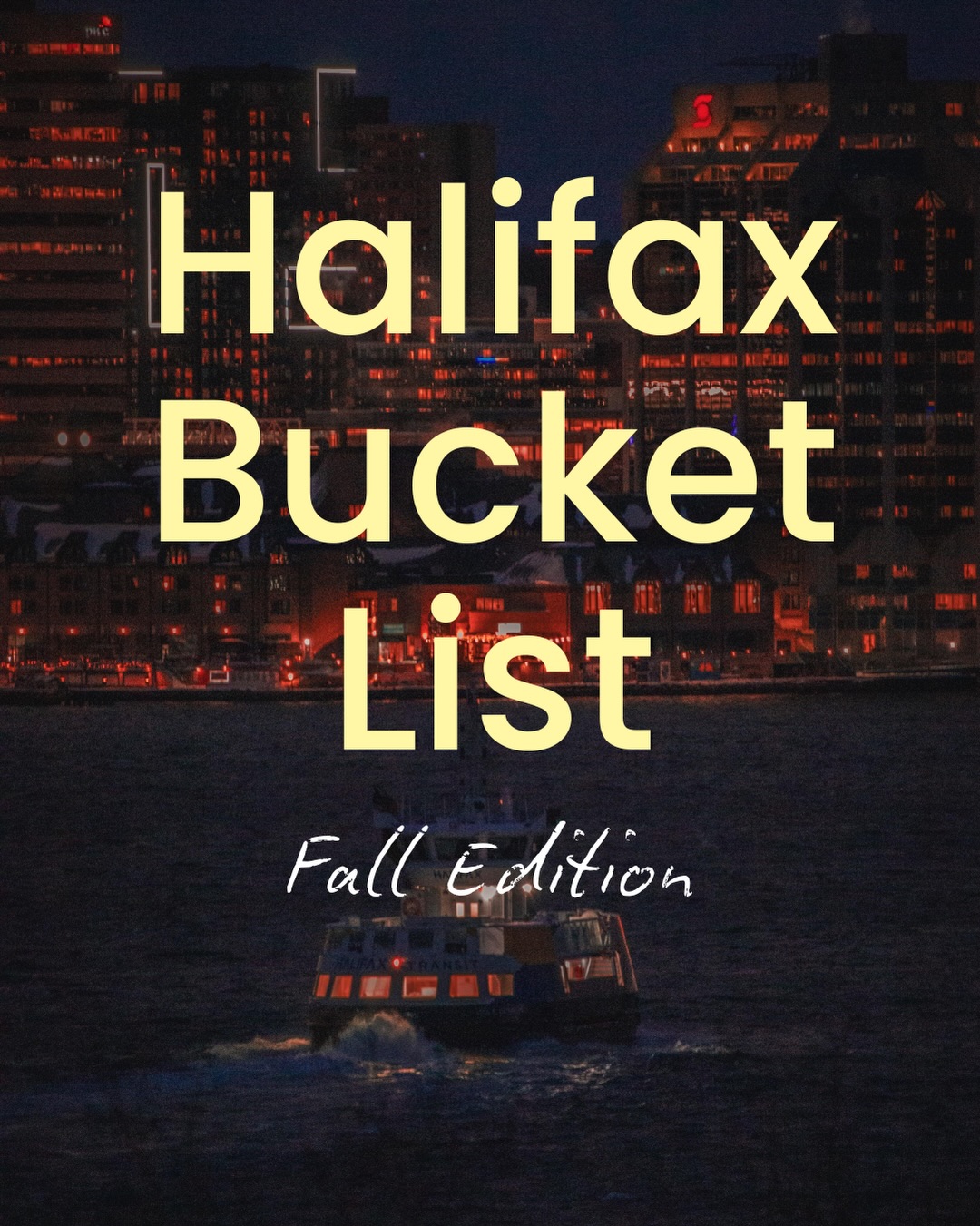 Fall Adventures in Halifax's Best Spots
