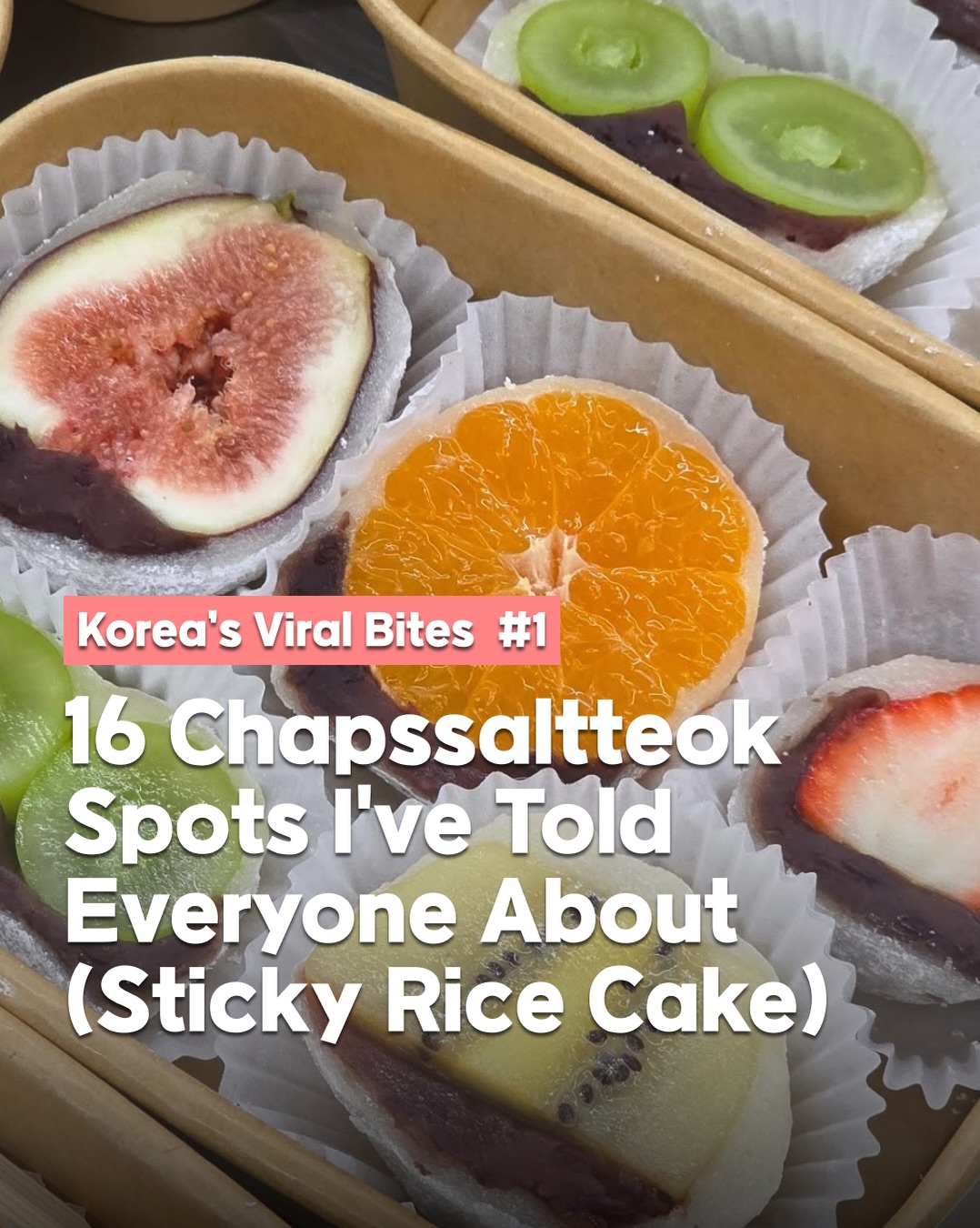 Seoul's Best Chapssaltteok Shops