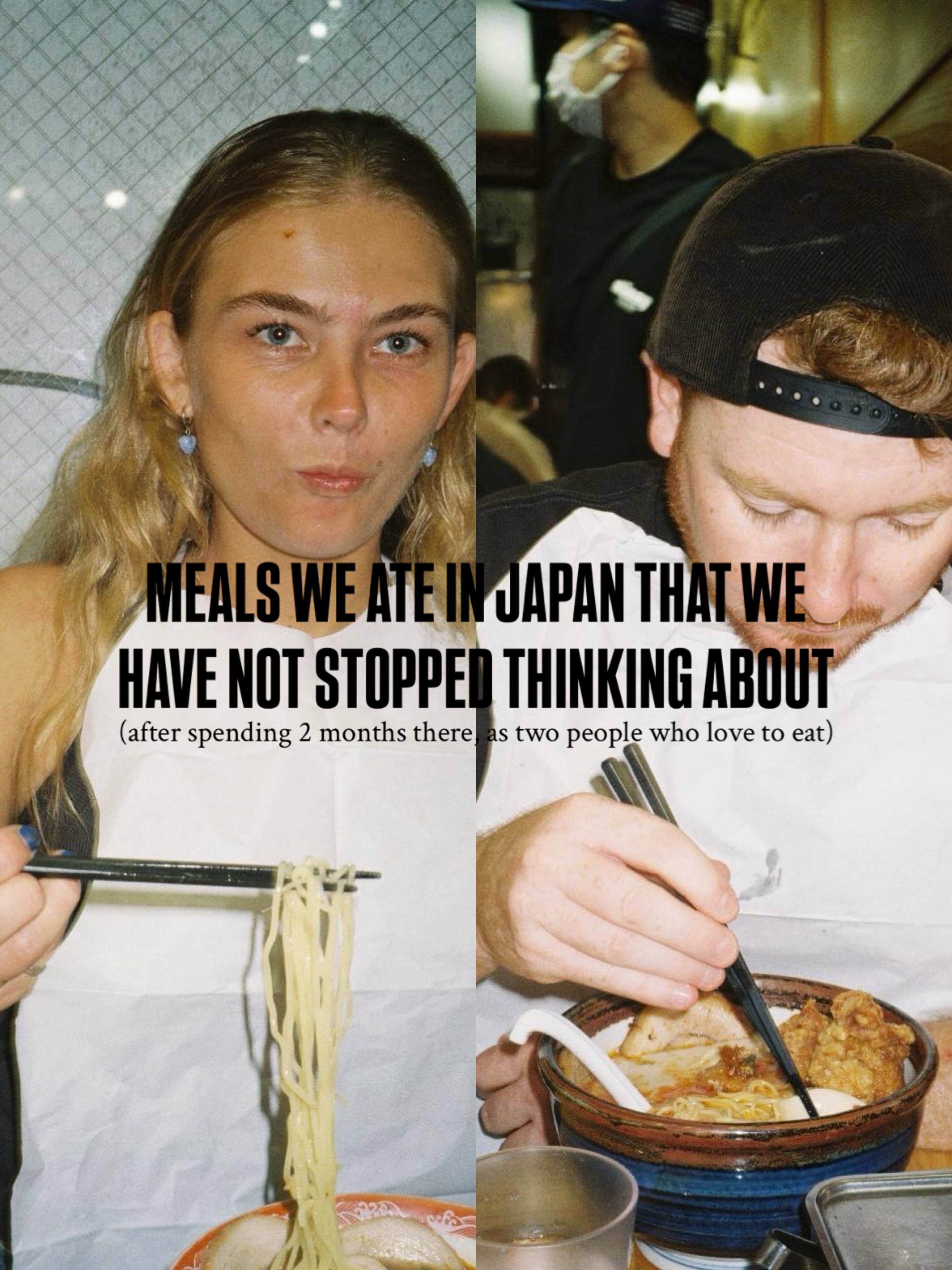 Japan Dining Adventures From Two-Month Trip