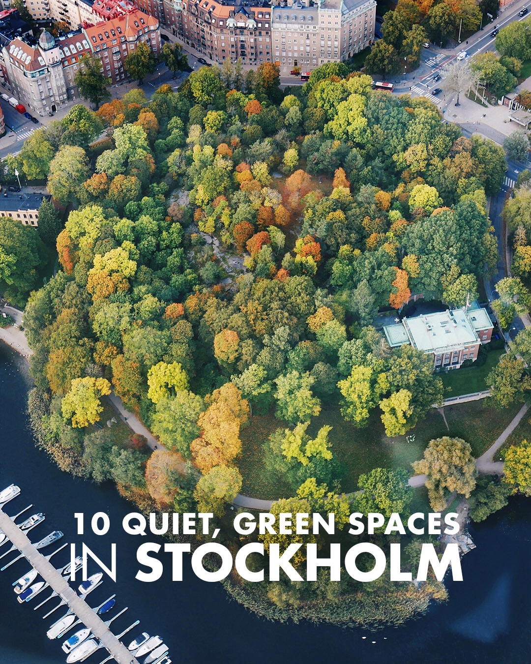 Stockholm's Peaceful Green Spaces and Waterfronts