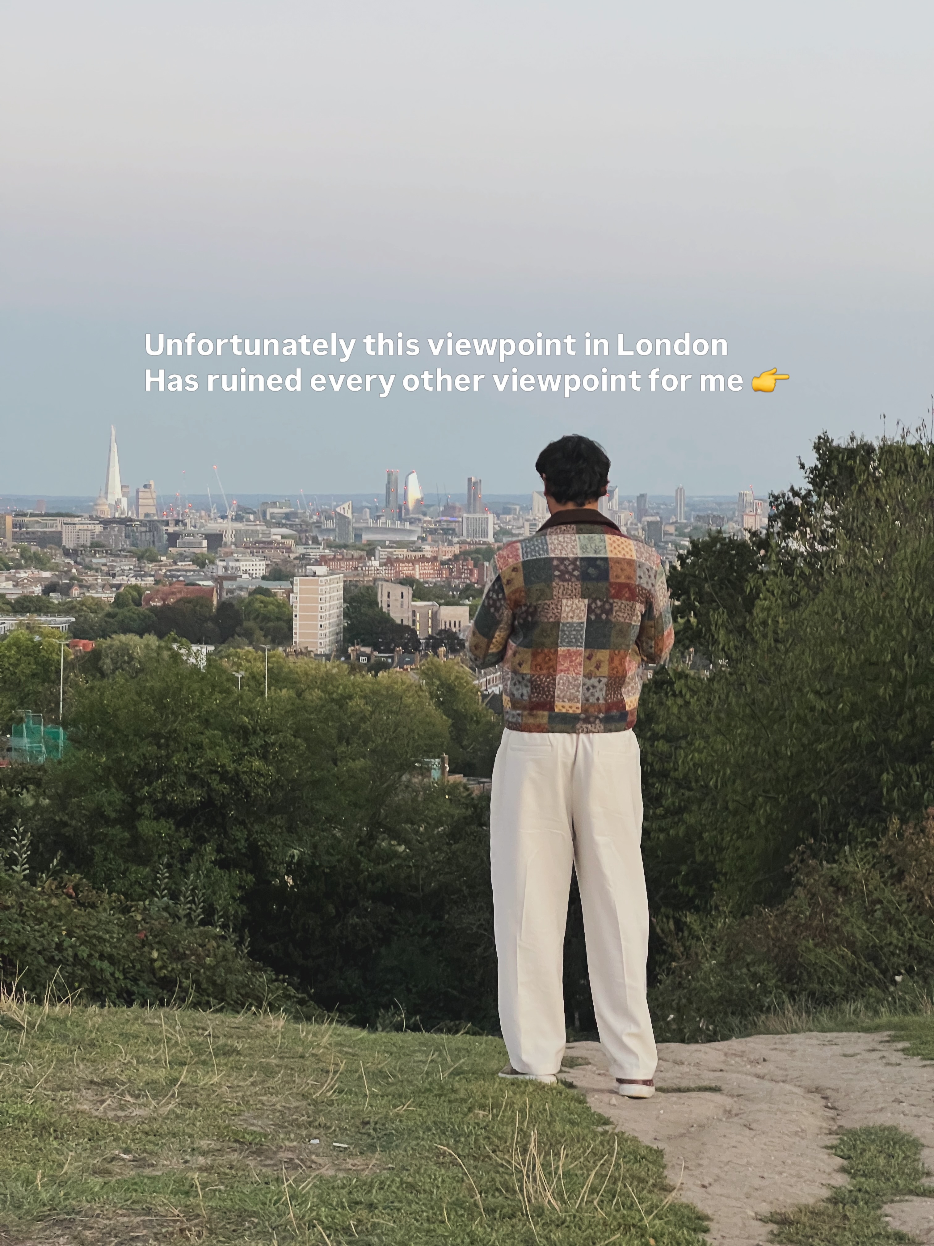 London Skyline Views From Hampstead Heath