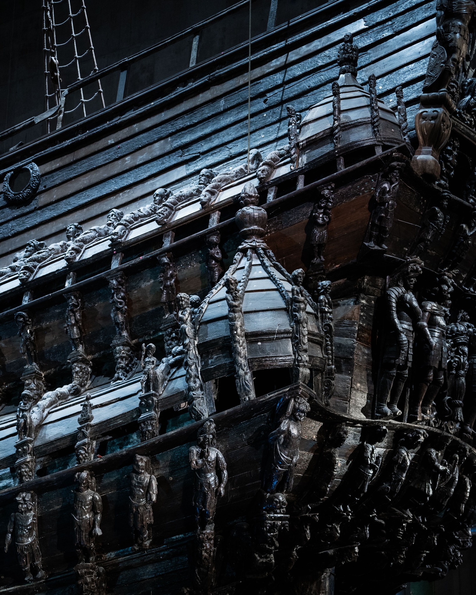 Vasa Museum's Exquisite Carvings