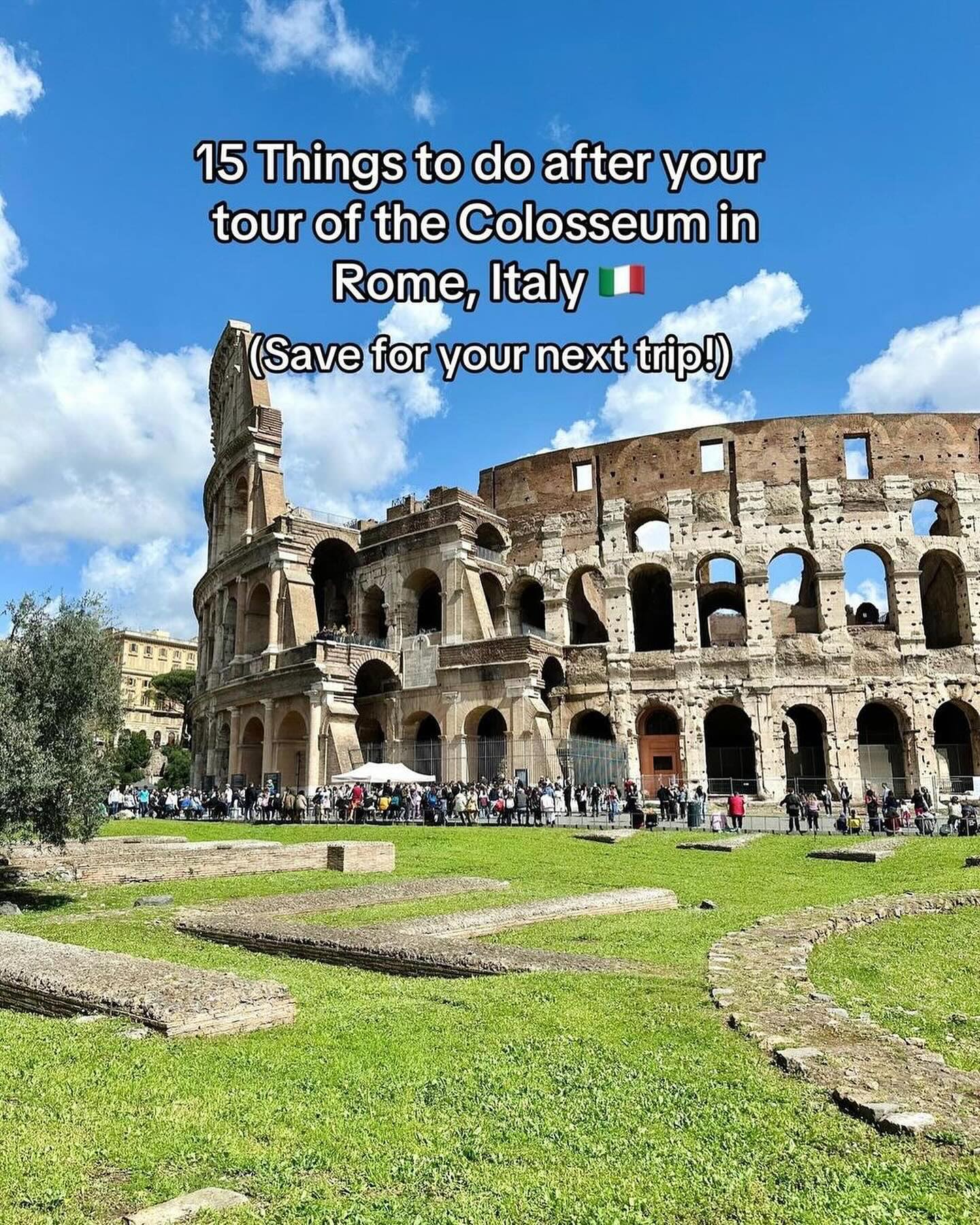 Rome's Ancient Wonders Near the Colosseum