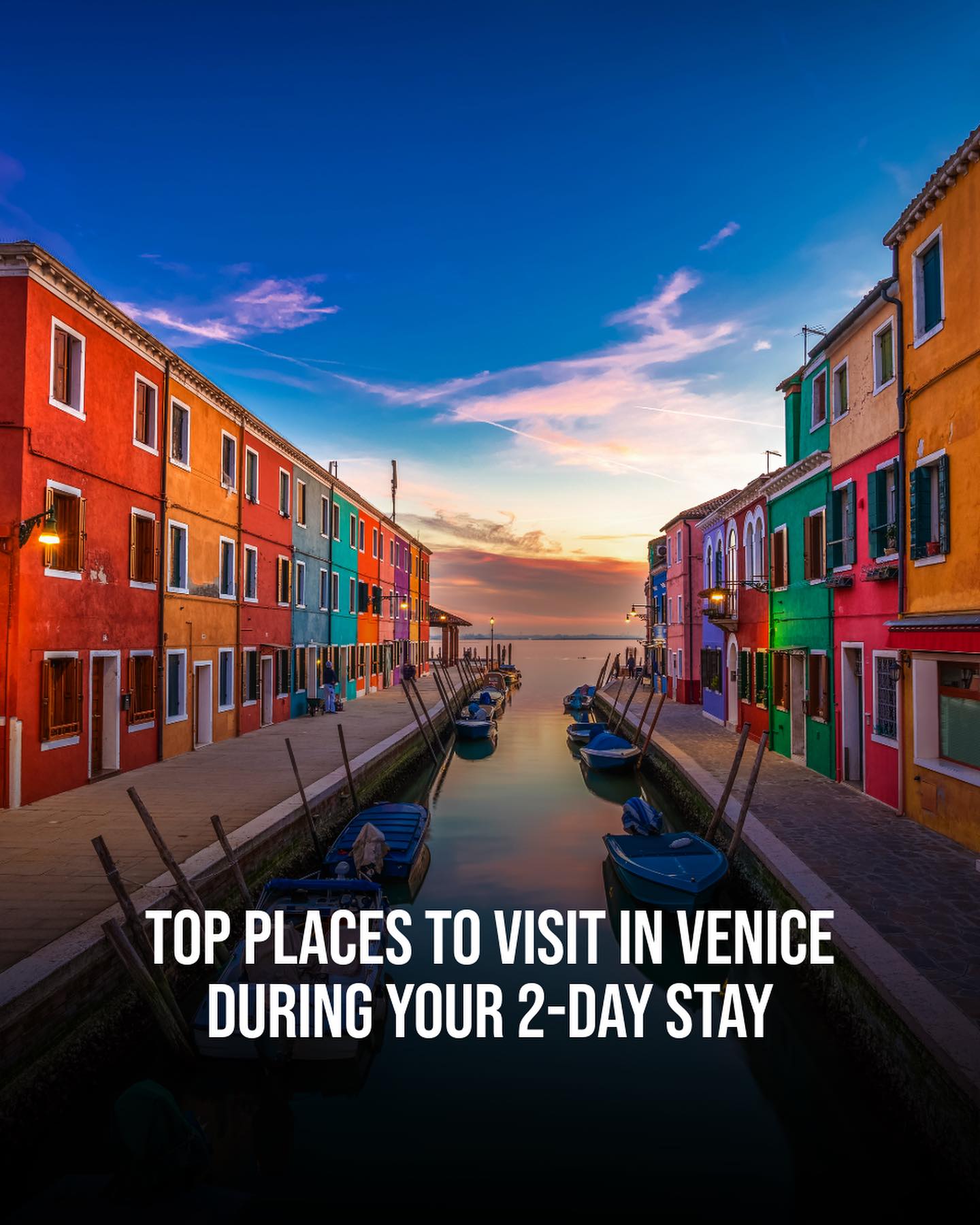 Venice Itinerary Featuring Iconic Landmarks