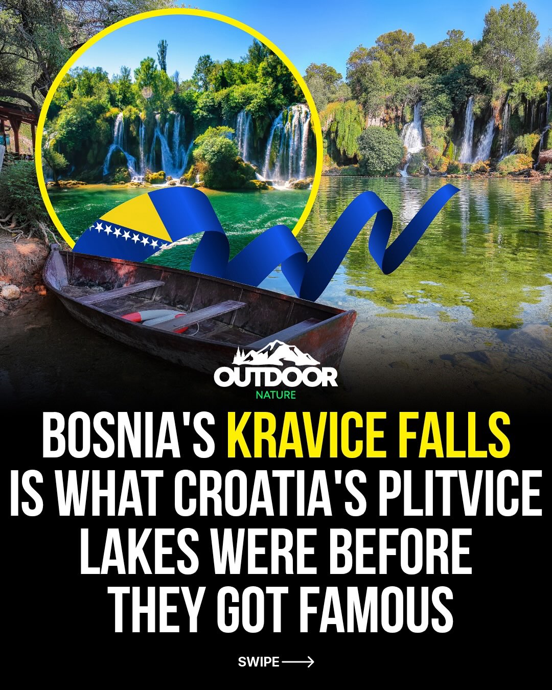 Kravica Waterfall's Untouched Beauty Compared