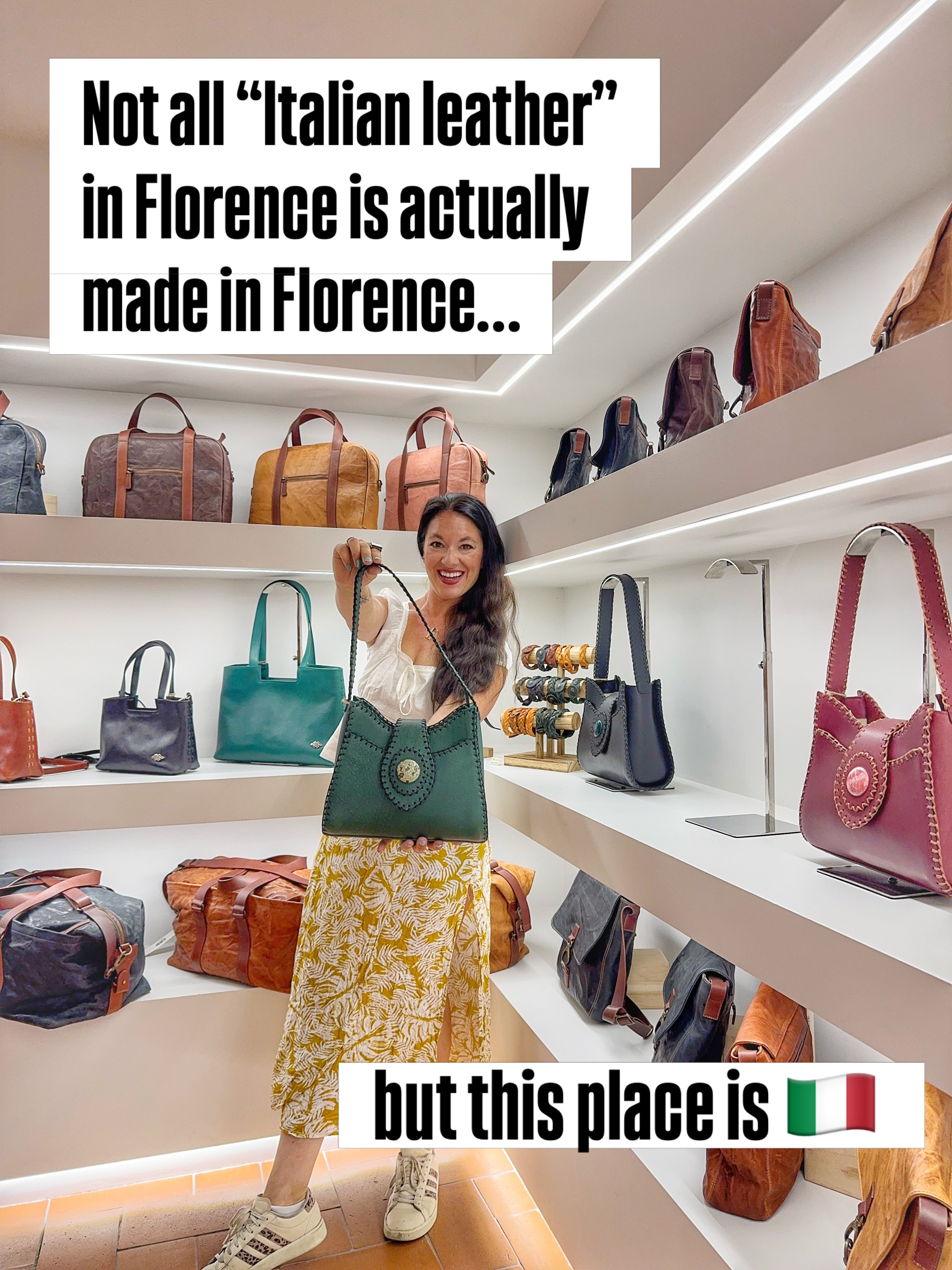 Florence Leather Shops Near Ponte Vecchio