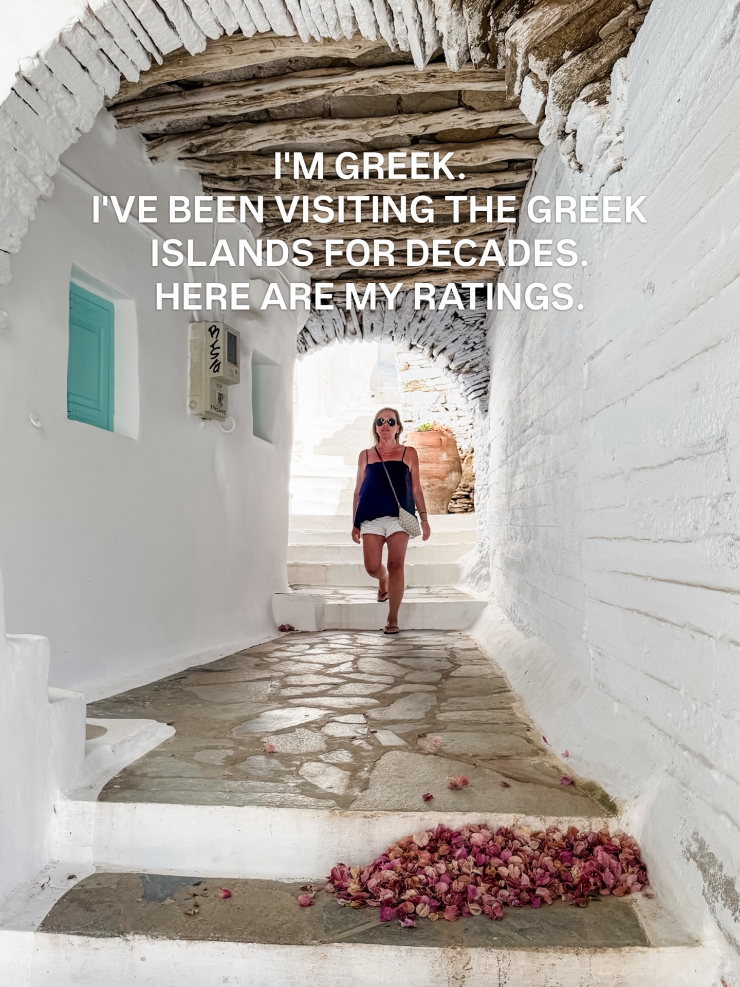 Greek Island Rankings Based on Personal Experiences