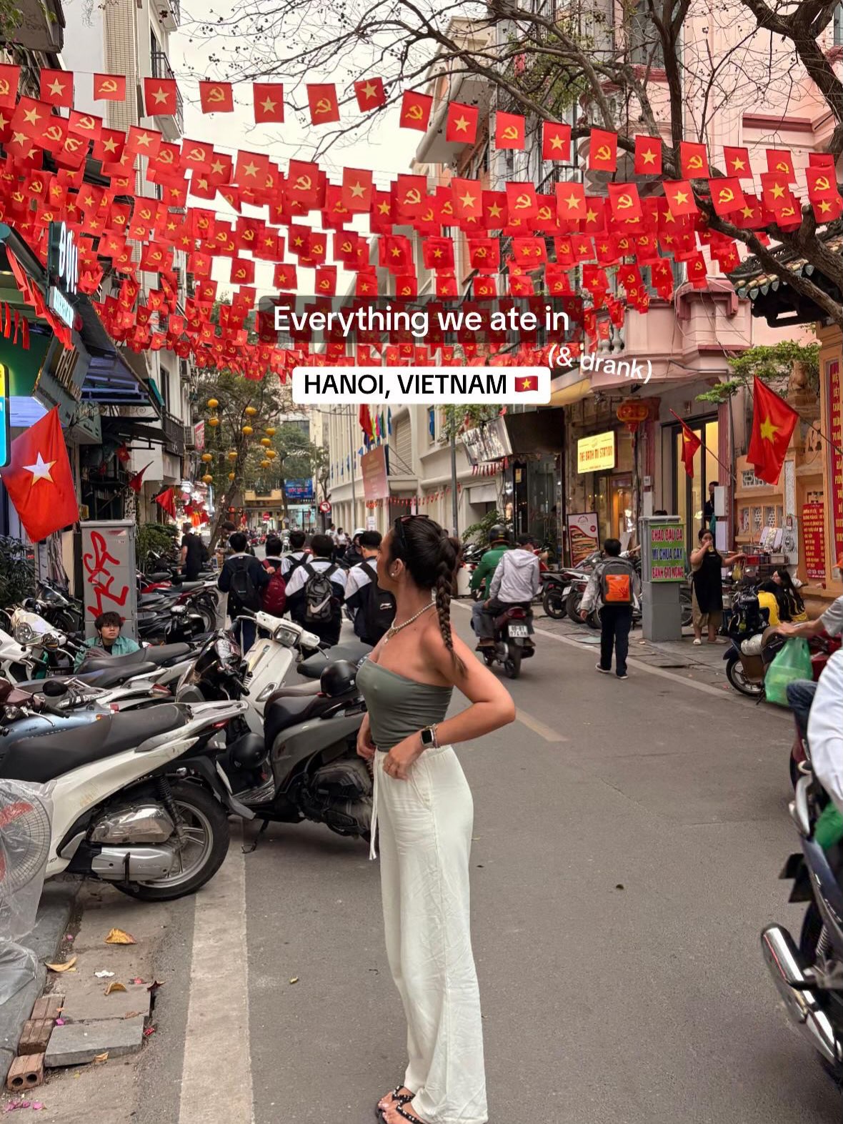 Hanoi Food Tour Featuring Banh Mi, Bao, Gelato, Matcha