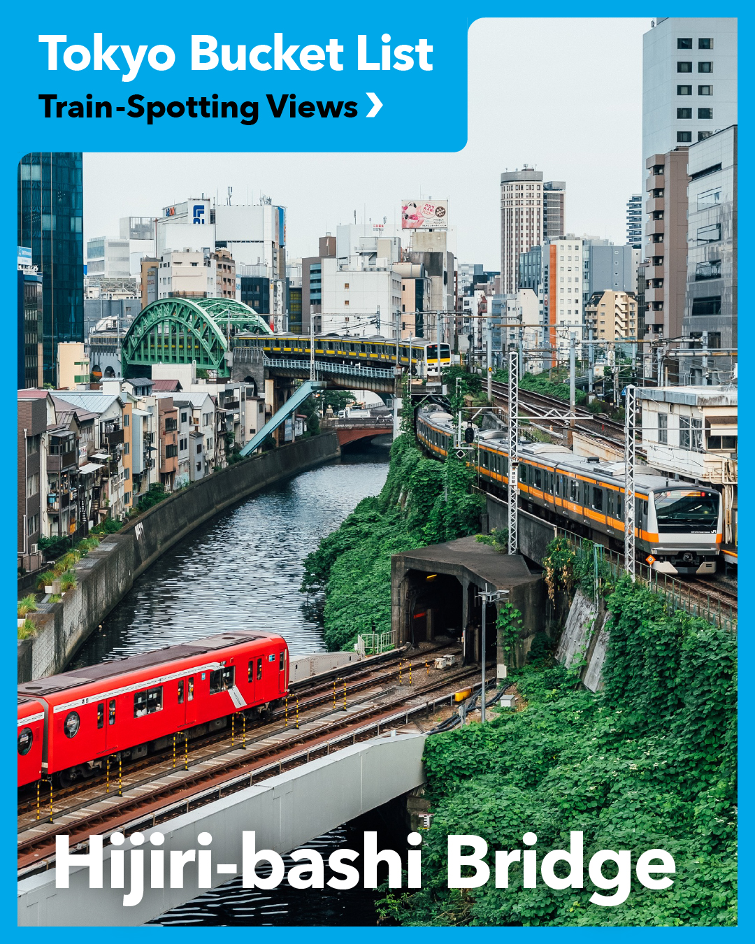 Tokyo's Best Spots for Train Enthusiasts