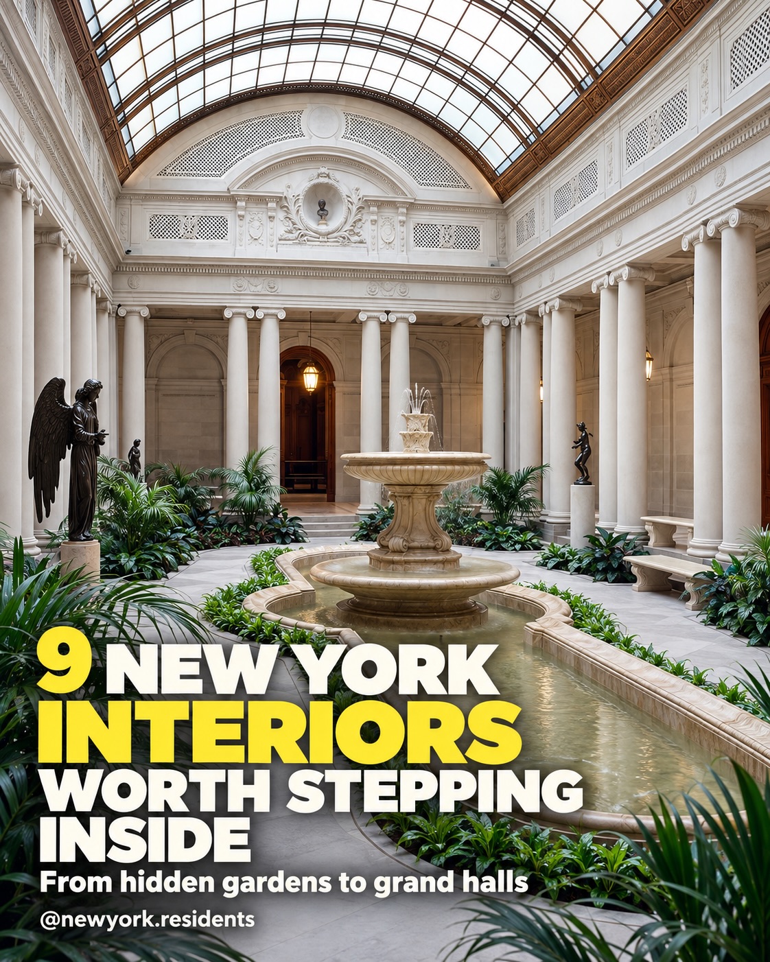 Nine NYC Indoor Spaces for Exploration
