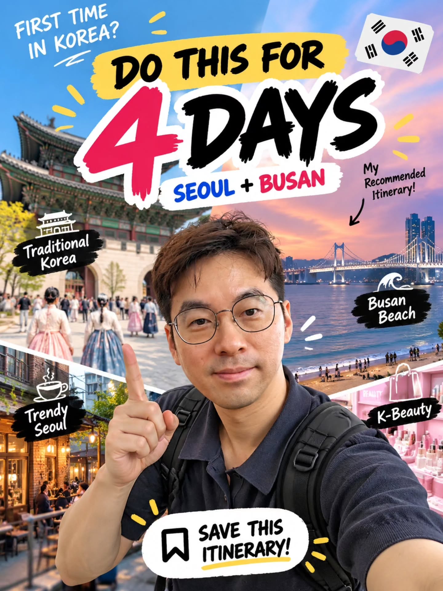 Seoul and Busan First-Timer's 4-Day Itinerary