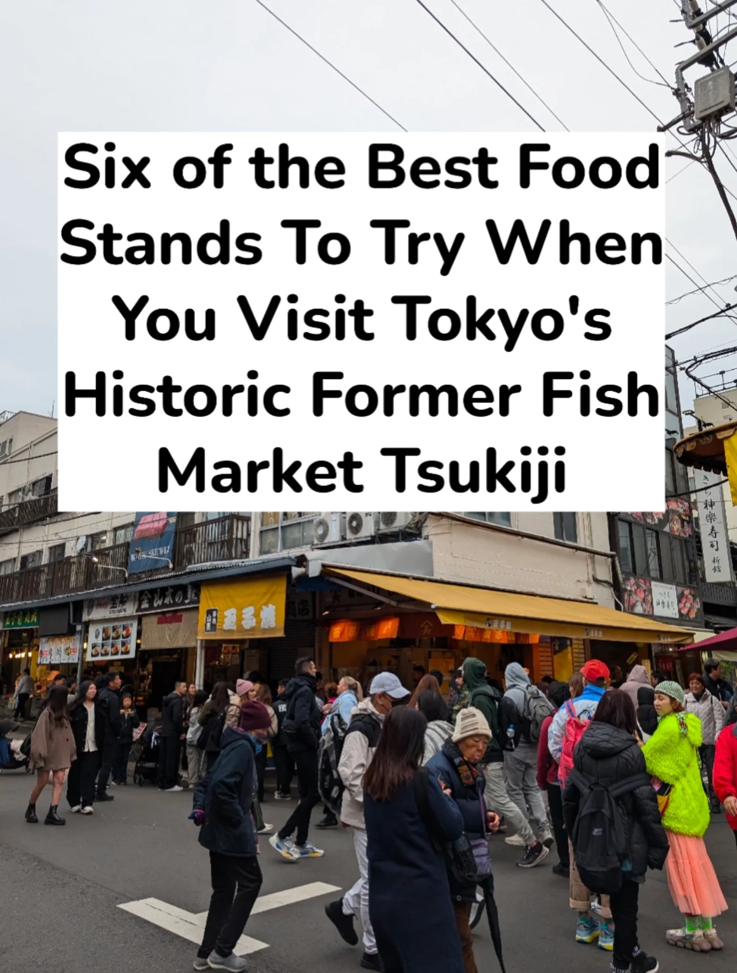 Tsukiji Outer Market's Top Foodie Finds